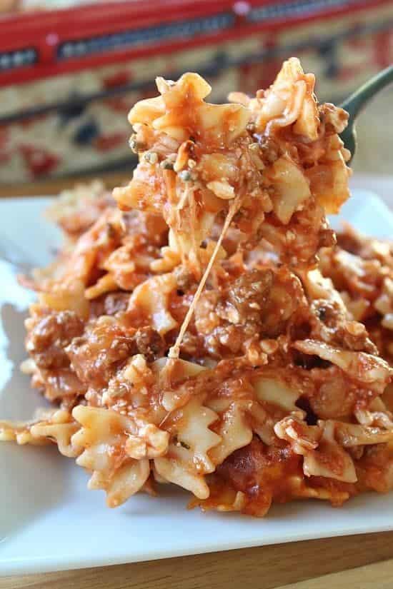 Bow Tie Pasta Lasagna