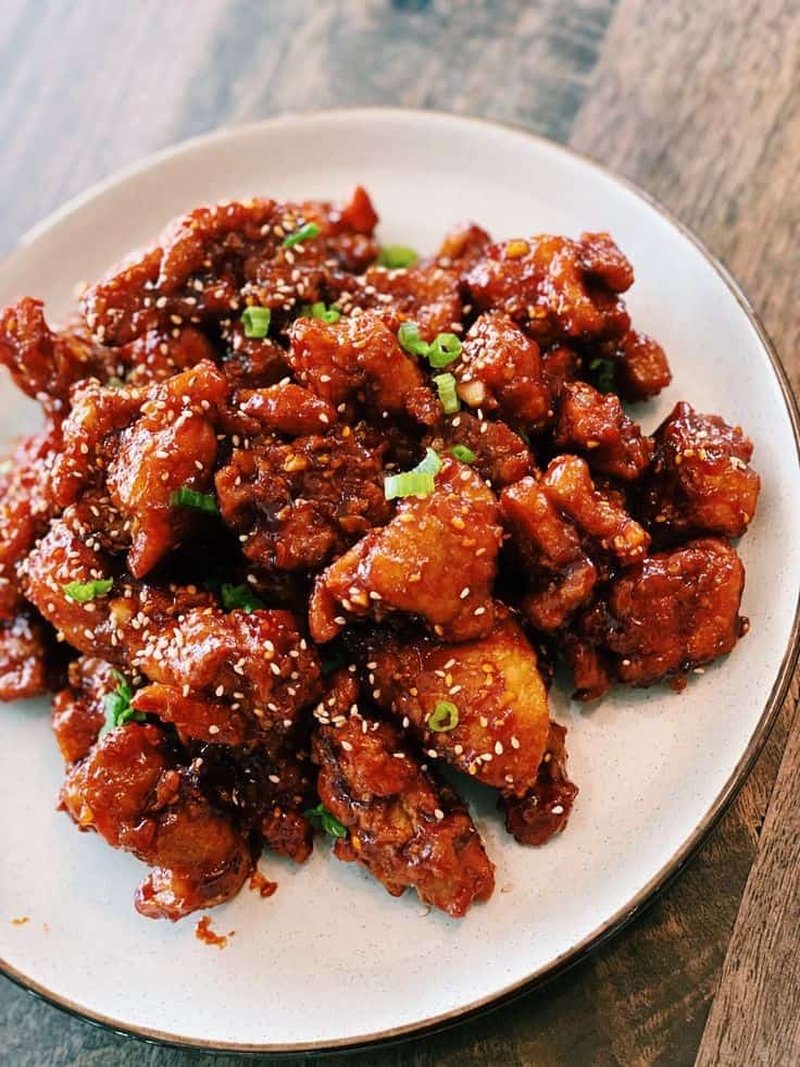 Spicy Honey Garlic Chicken