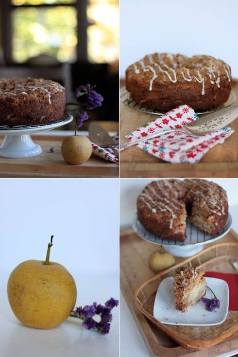 Asian Pear Coffee Cake