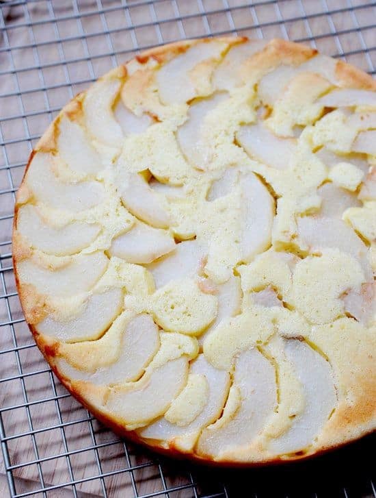 Asian Pear Clafoutis