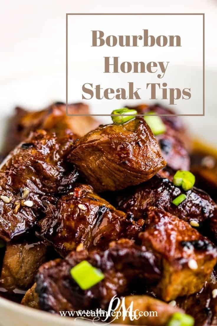 Bourbon Honey Steak Tips