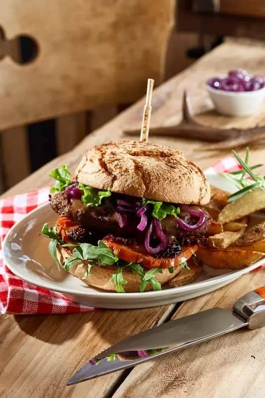 Sous Vide Venison Burgers