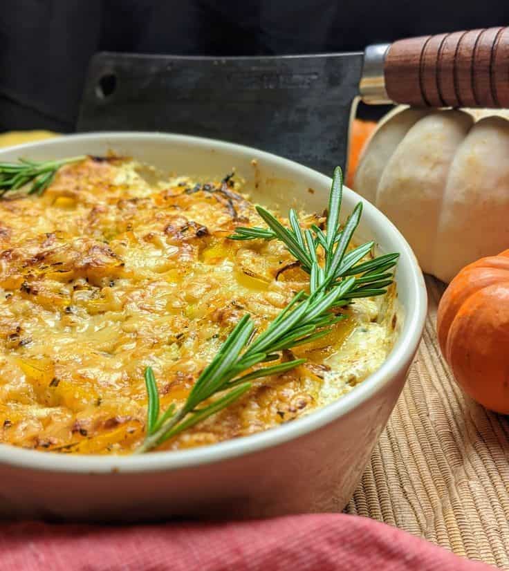 Gruyère & Butternut Squash Gratin