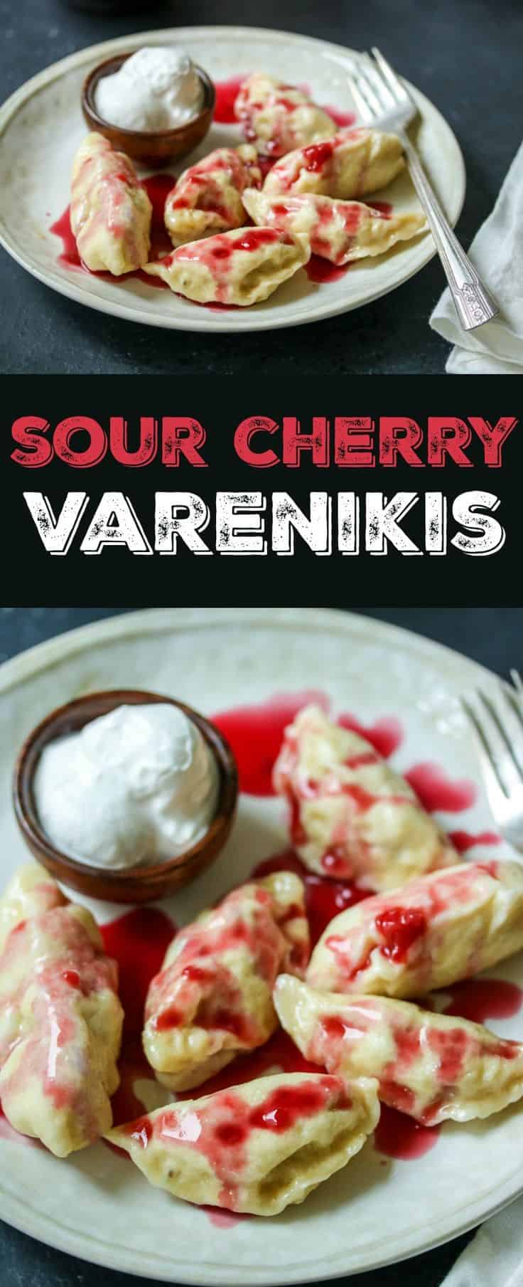 Sour Cherry Varenikis