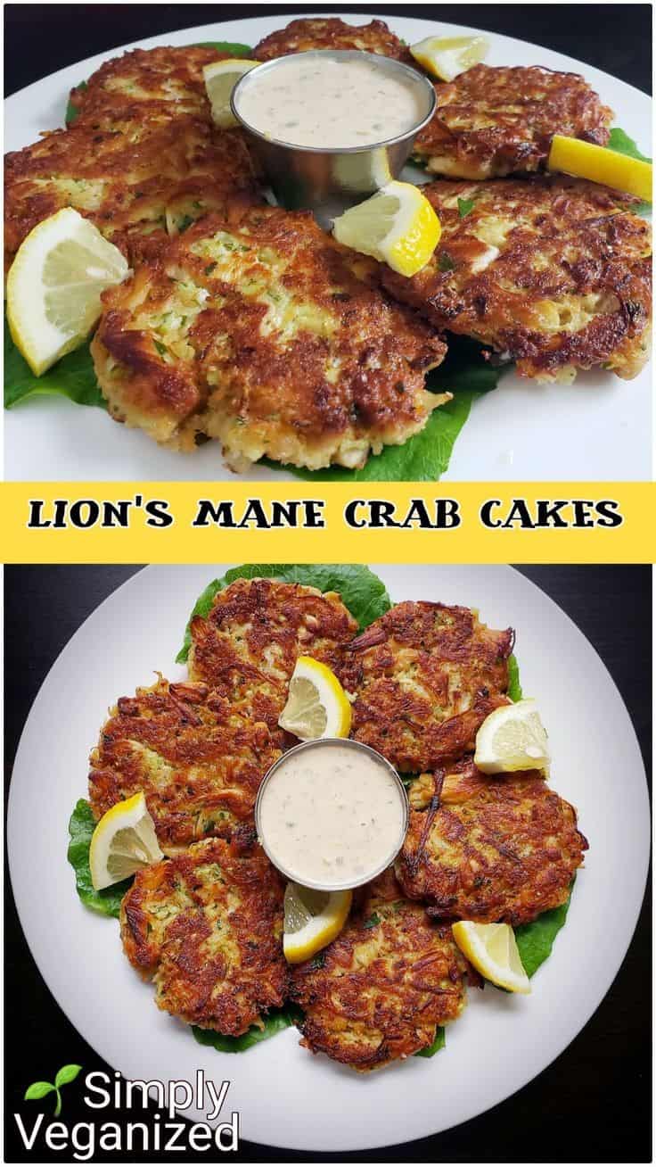 Lion’s Mane Crab Cakes