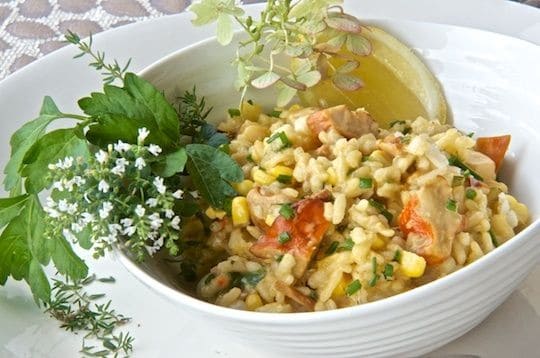 Risotto With Lobster Mushrooms