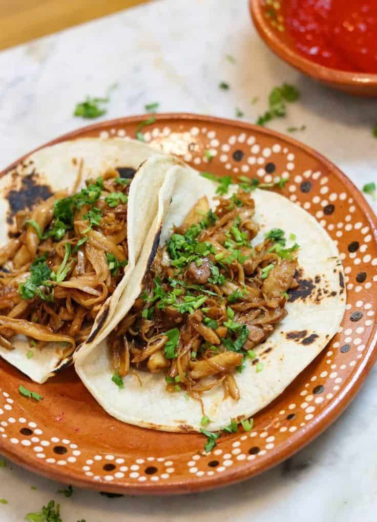 King Oyster Mushroom Tacos