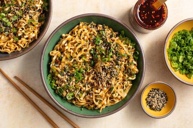 Brown Butter Scallion Noodles