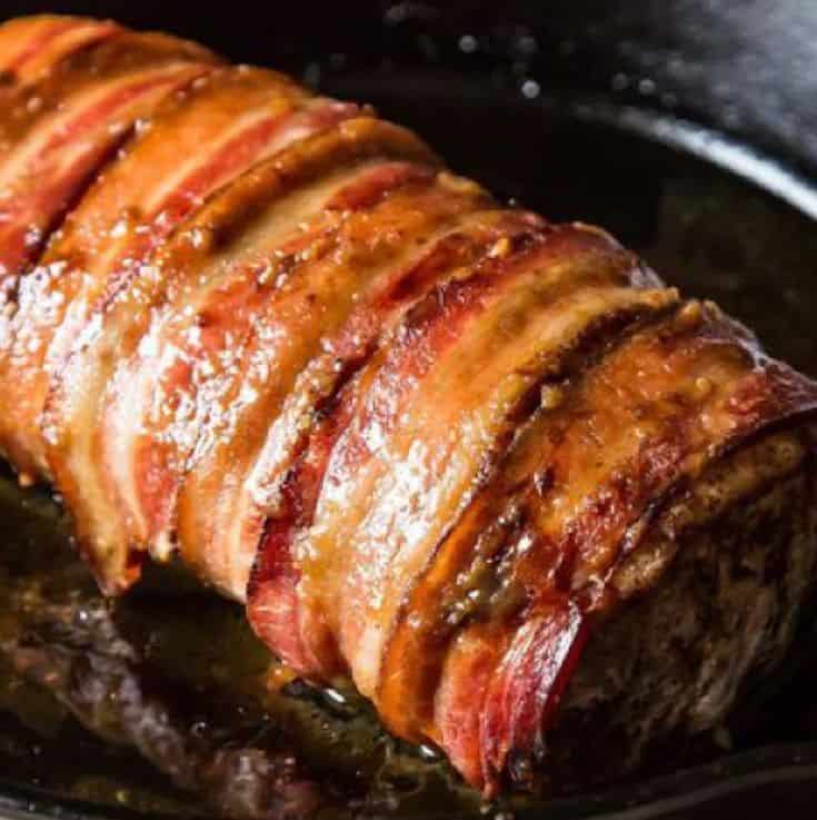 Bacon Wrapped Pork Tenderloin