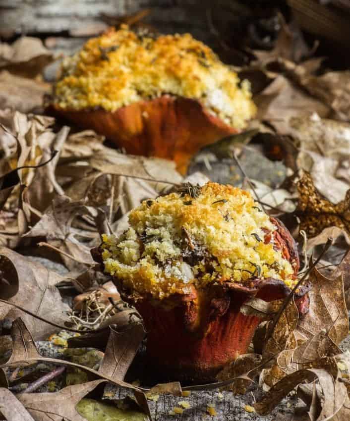 Lobster Mushroom Cakes