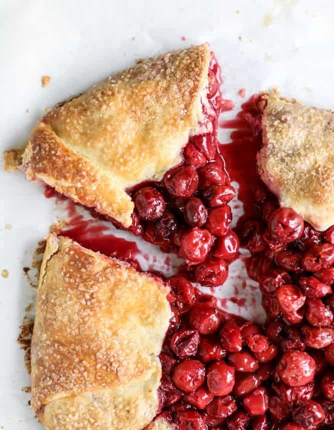 Sour Cherry Galette