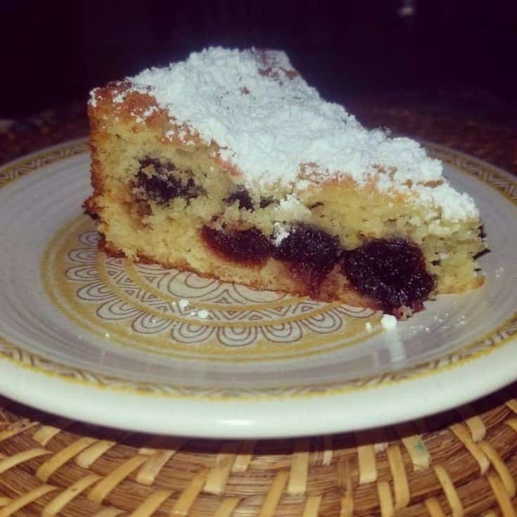 German Sour Cherry Cake