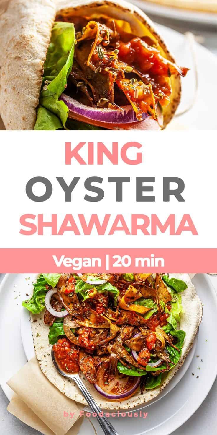 Vegan Mushroom Shawarma