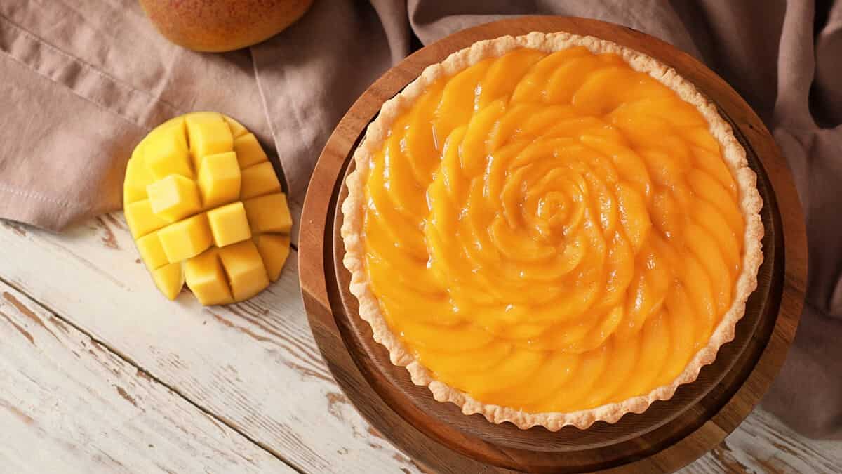 Mango Bread Pie