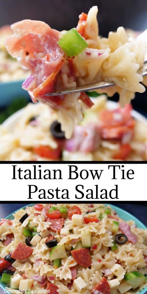 Italian Bow Tie Pasta Salad