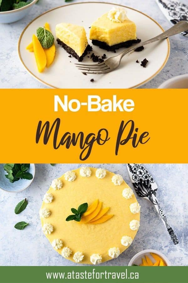 No-Bake Mango Pie