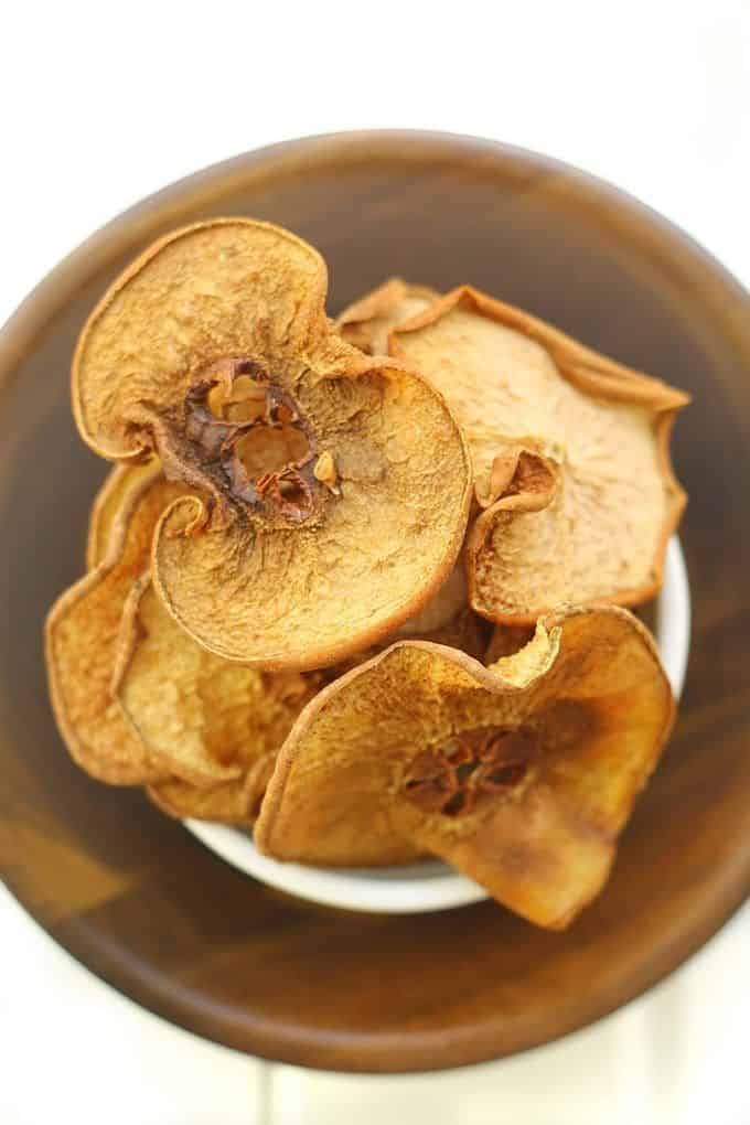 Baked Asian Pear Chips