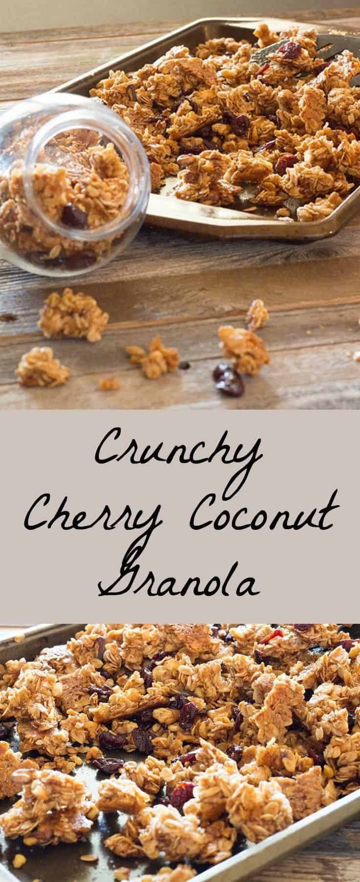 Granola With Cherries And Coconut