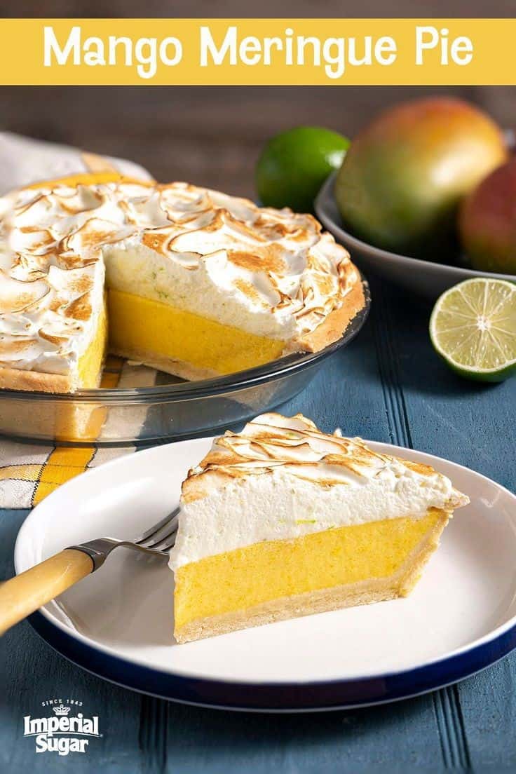 Mango Meringue Pie