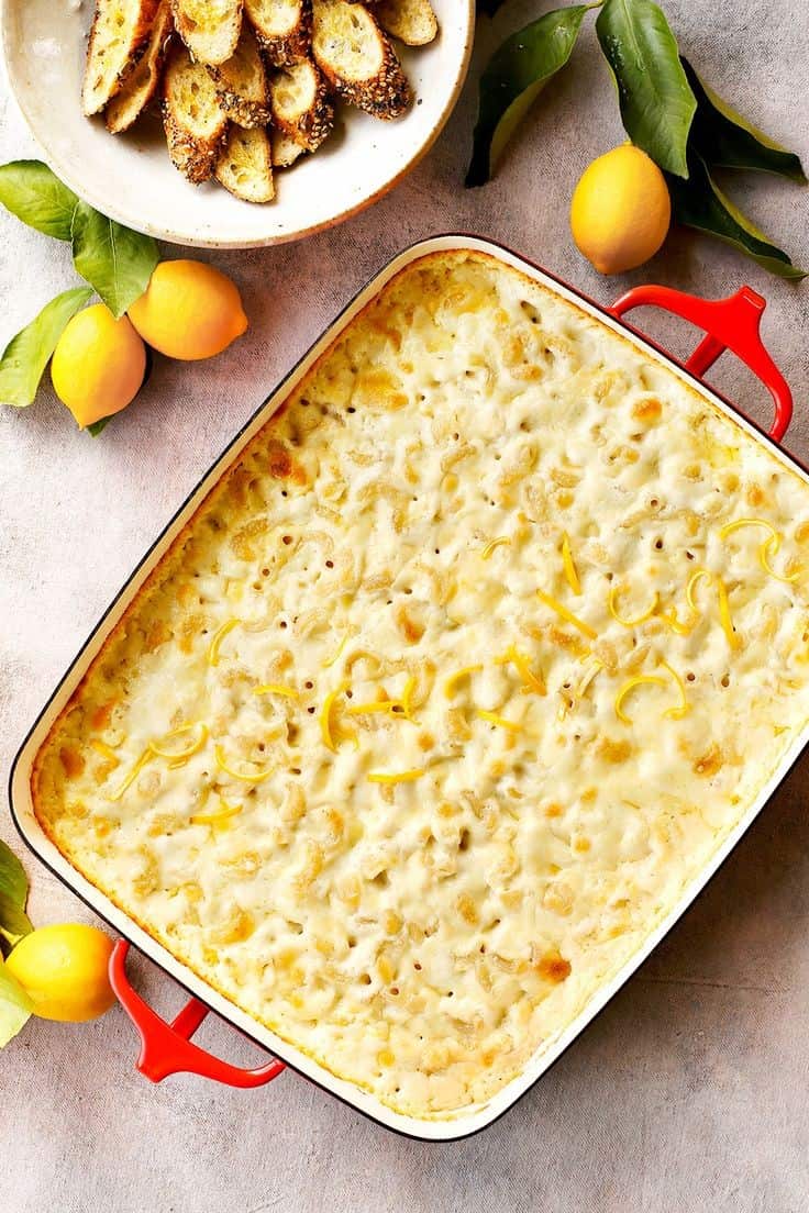 Creamy Meyer Lemon Mac And Cheese