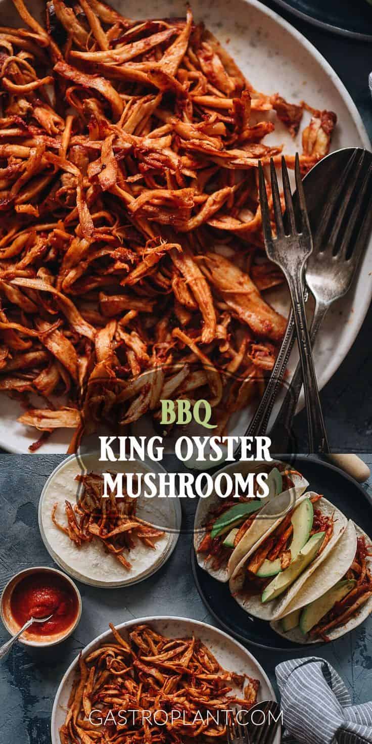 BBQ King Oyster Mushrooms