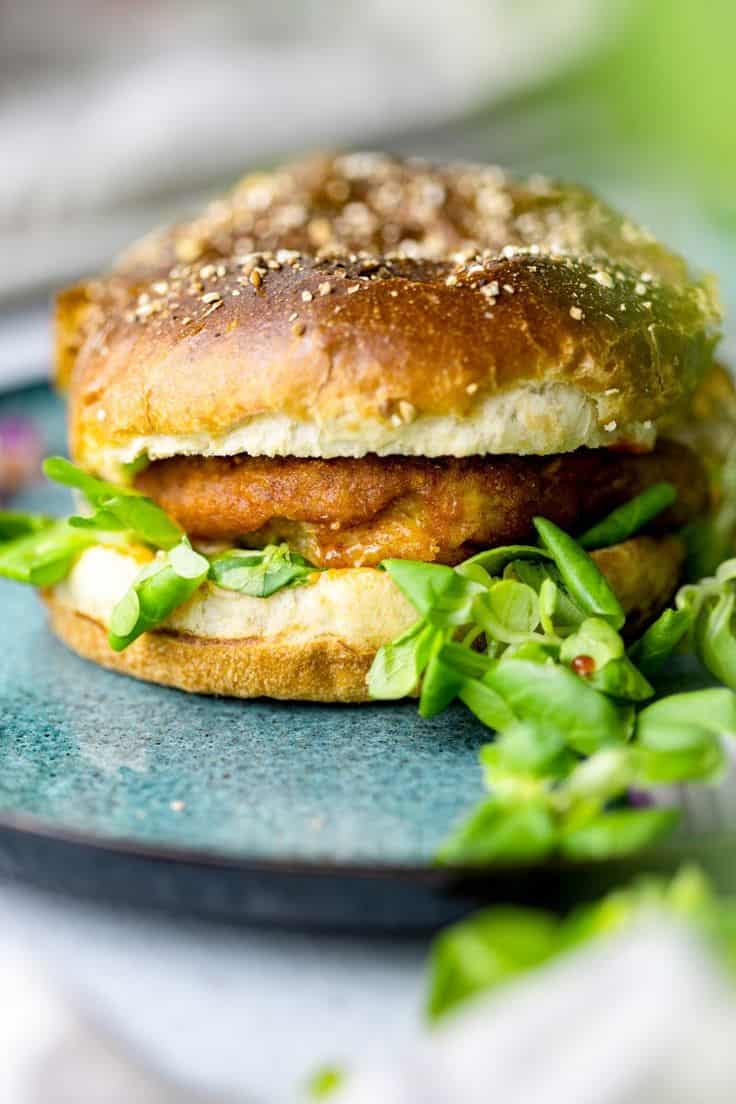 Lion’s Mane Mushroom Burger