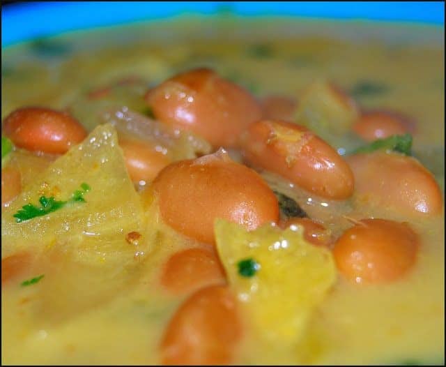 Canary Beans Curry