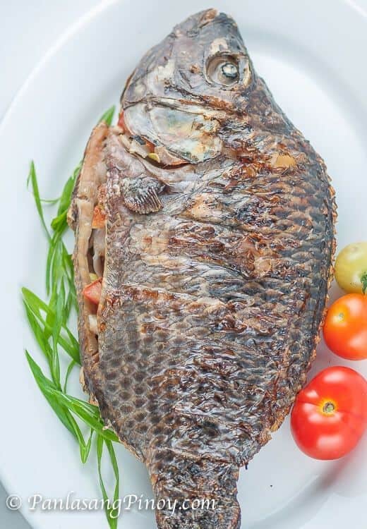 Grilled Stuffed Tilapia