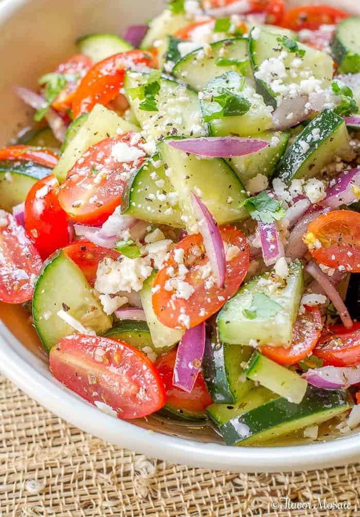 Cucumber Tomato Salad