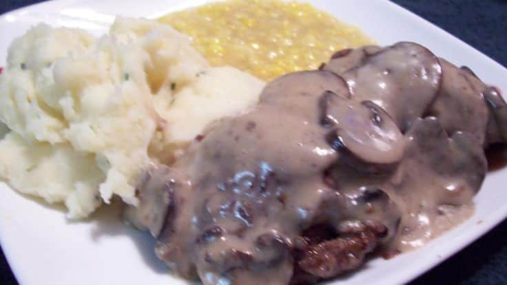 Minute Steak And Mushroom Sauce