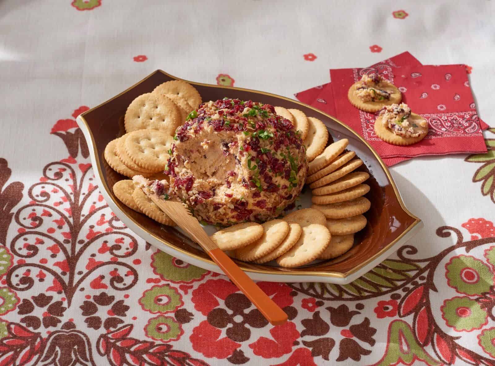 Cranberry-Pecan Cheese Ball