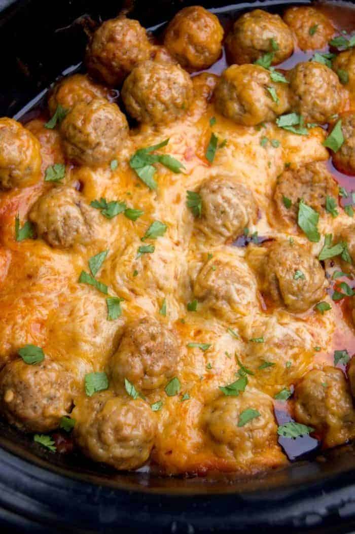 Chicken Parmesan Meatballs