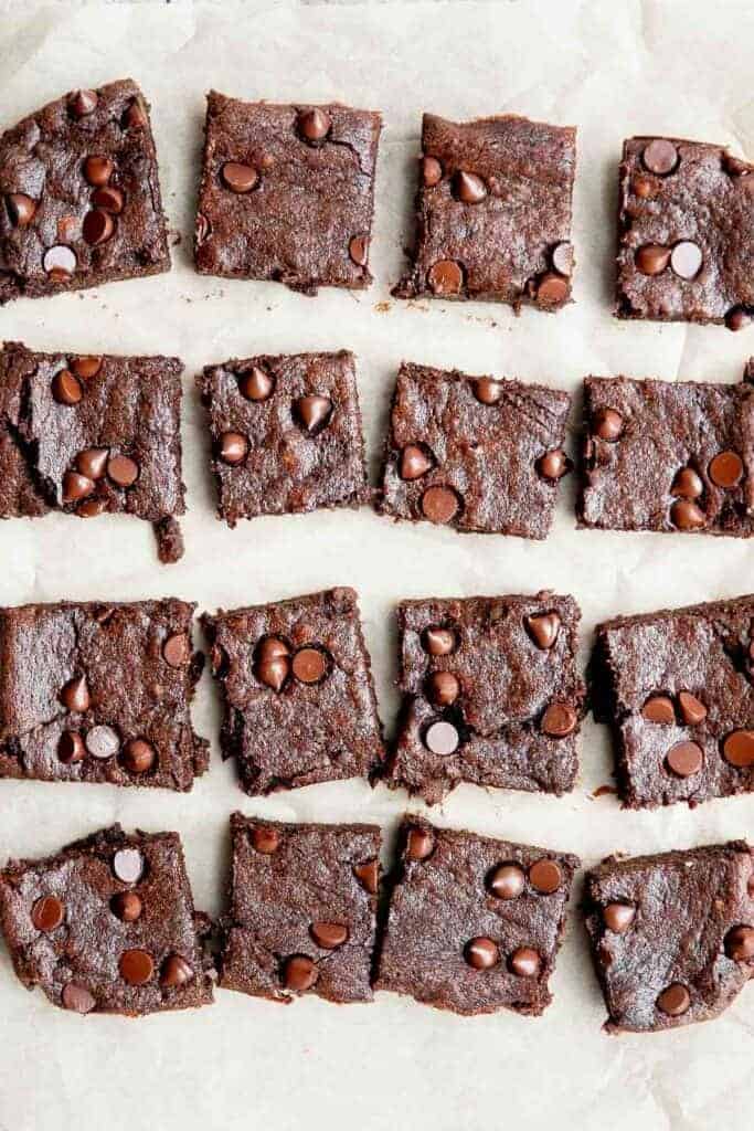 Flourless Banana Brownies