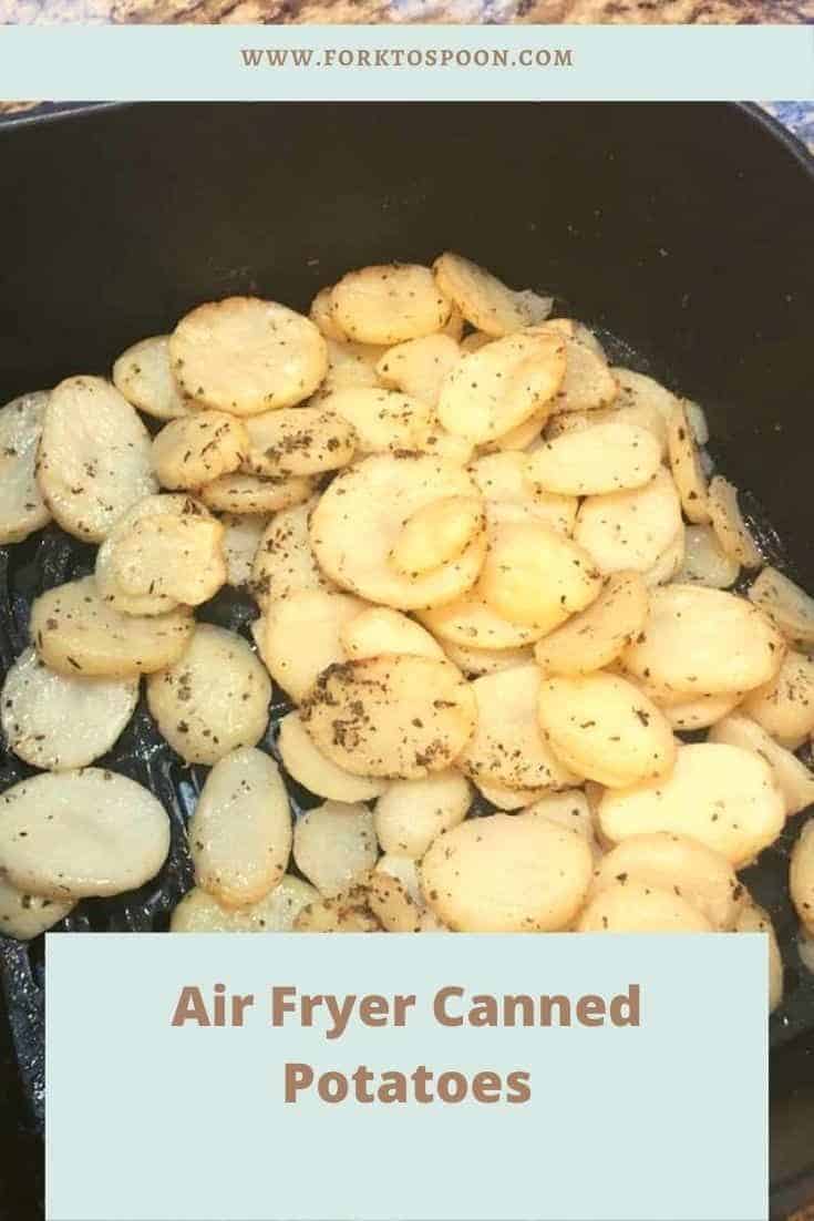 Air Fryer Canned Potatoes