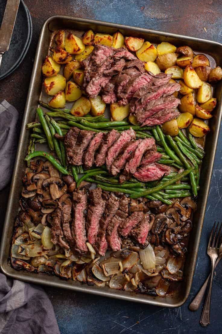 Garlic Butter Steak and Potatoes