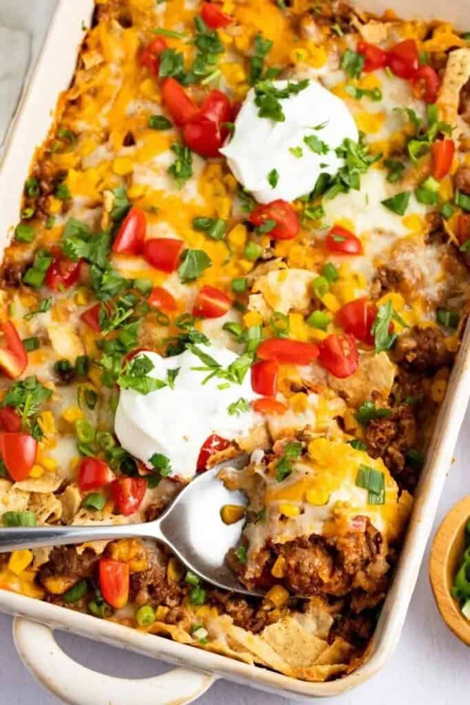 Easy Taco Casserole