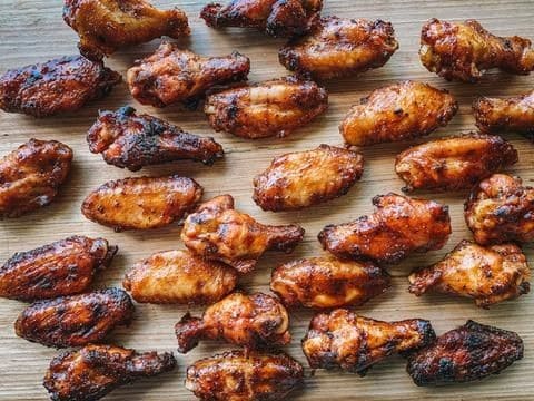 Bourbon BBQ Wings