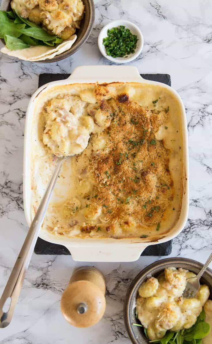 Creamy Garlic Parmesan Gnocchi