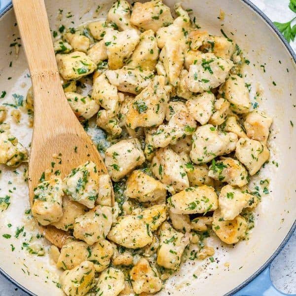 Garlic Herbed Chicken Bites