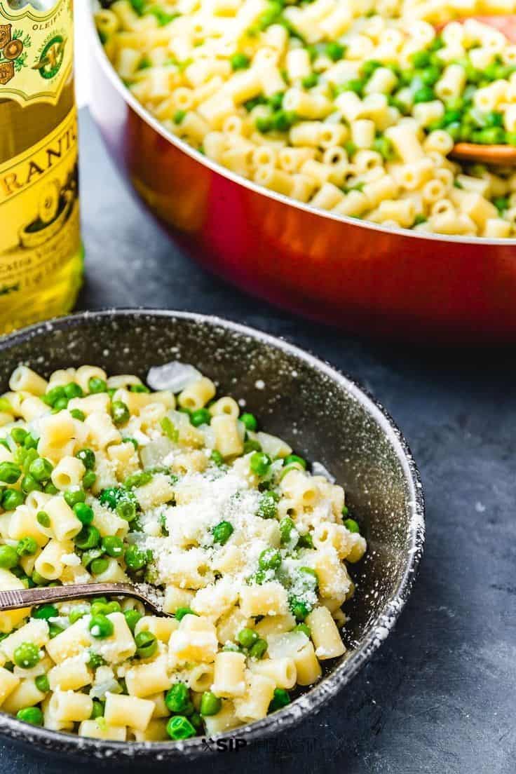 Pasta e Piselli (Peas)