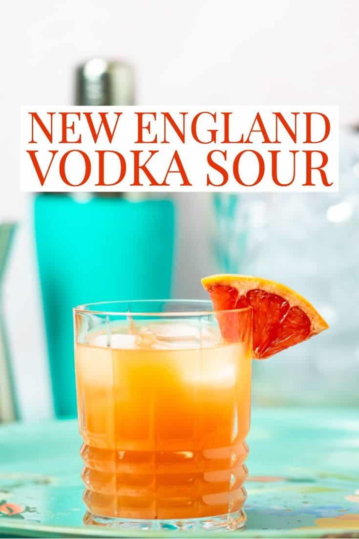 Tangy New England Vodka Sour