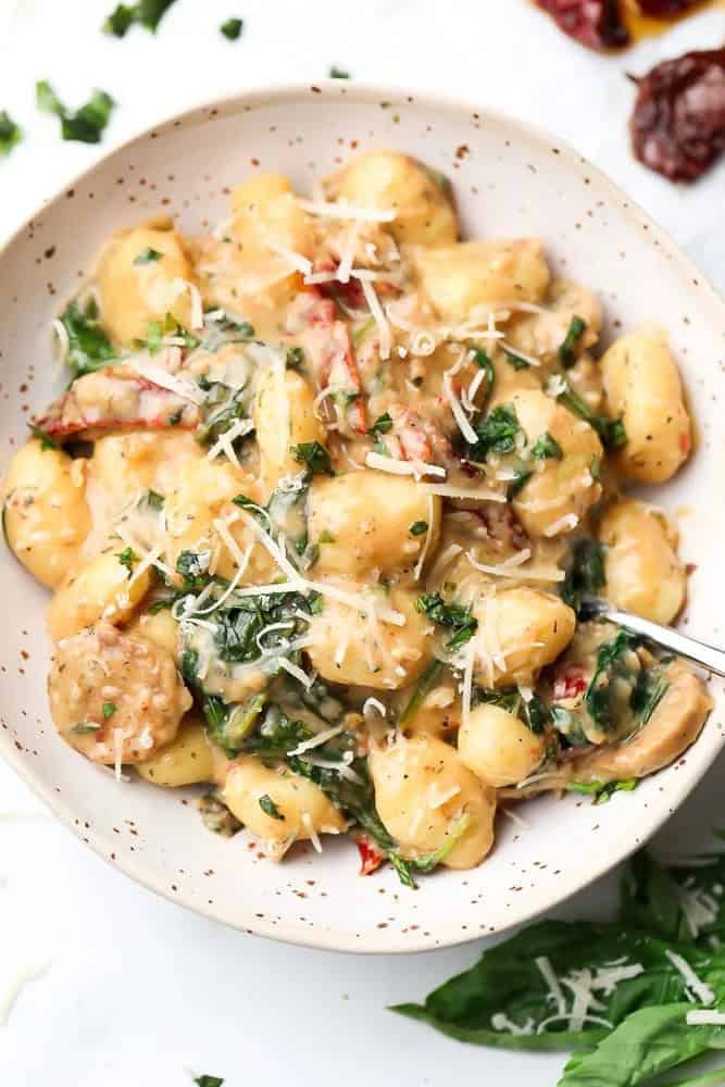 Tuscan Vegan Gnocchi