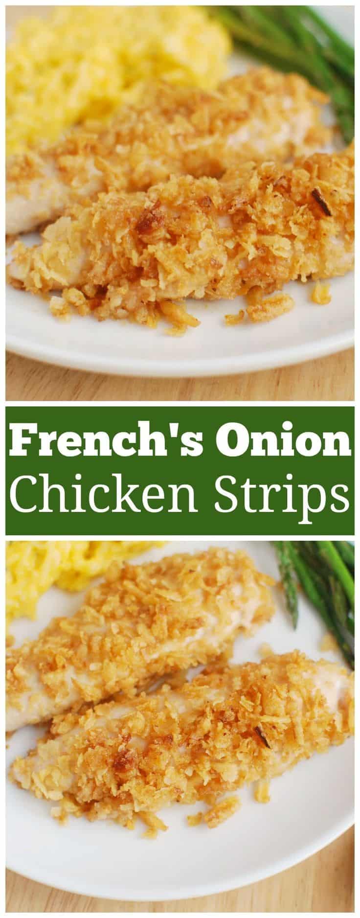 Crispy Onion Chicken Tenders