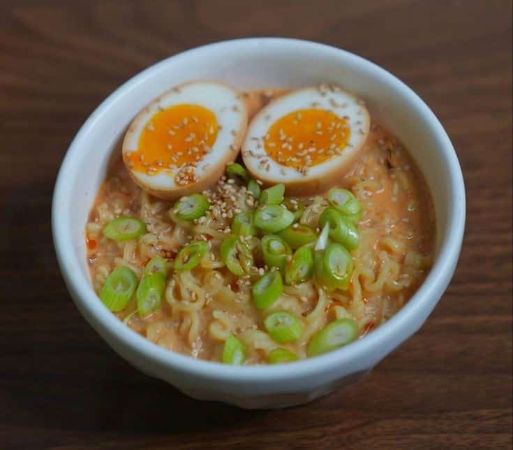 Gourmet Instant Ramen With Soy-Marinated Eggs