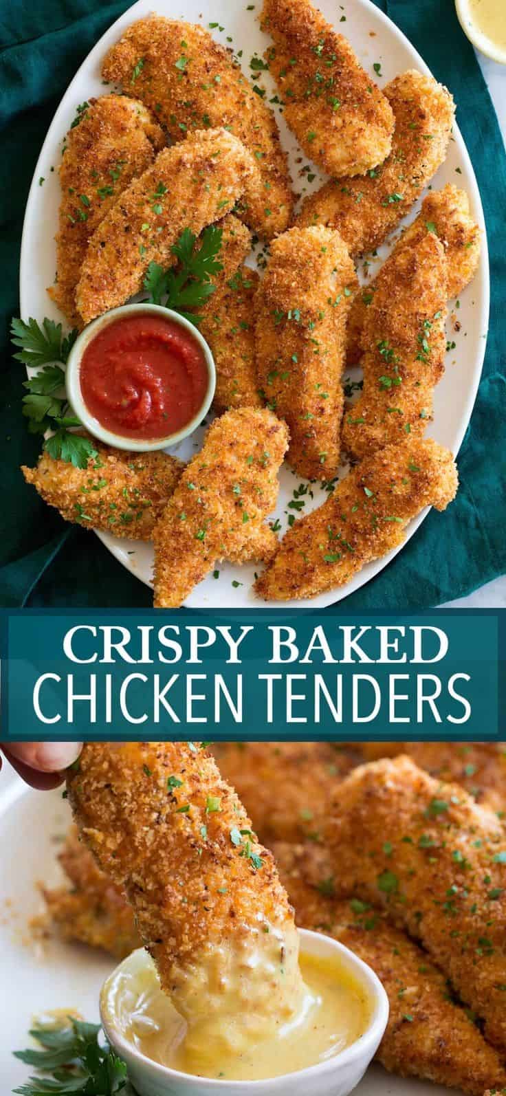 Crispy Baked Chicken Tenders