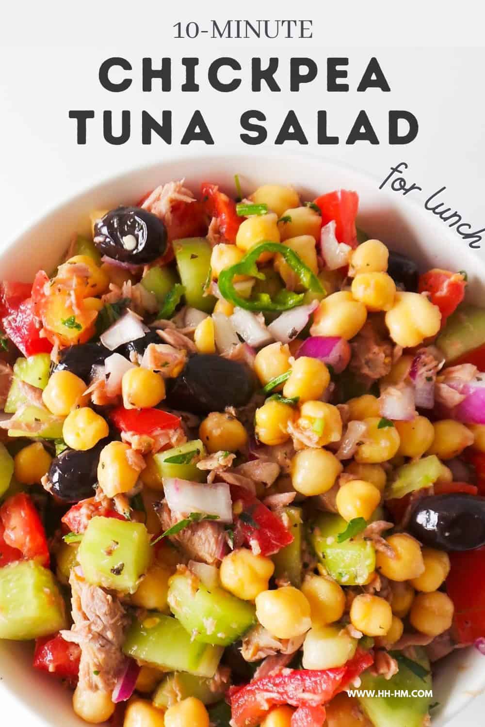 Chickpea Tuna Salad