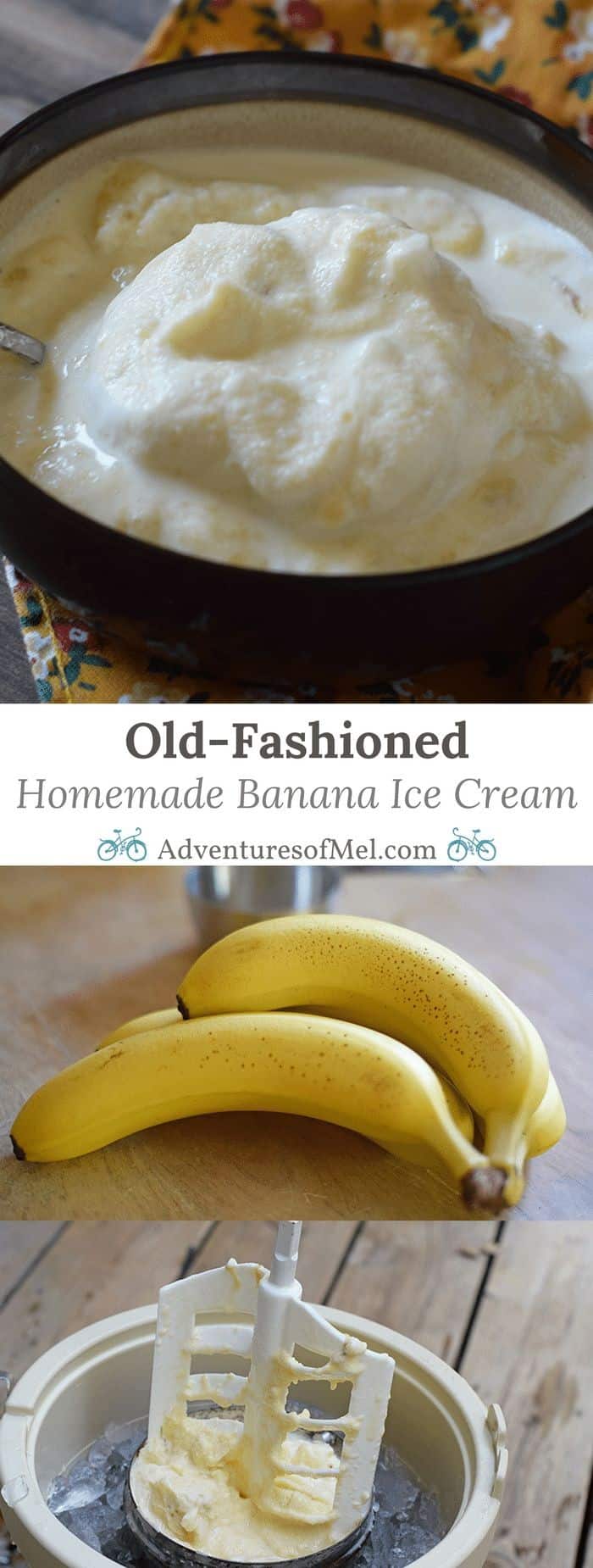 Old-Fashioned Banana Ice Cream