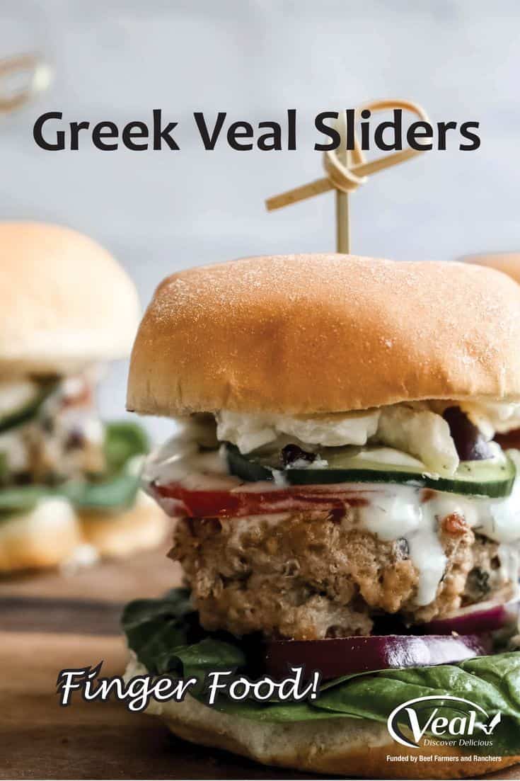 Greek Veal Sliders