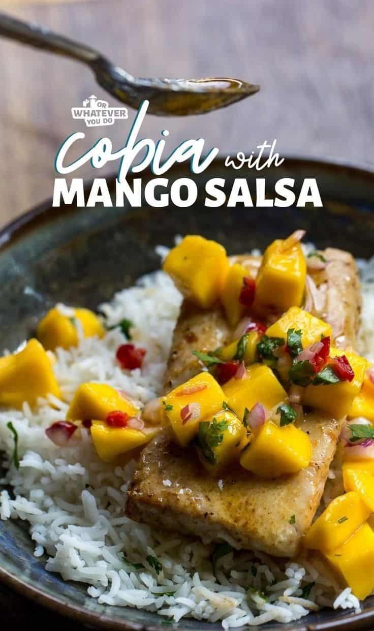 Cobia With Mango Salsa