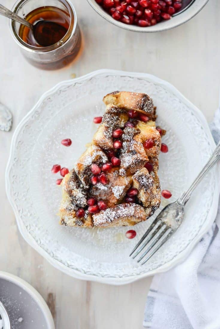 Gingerbread French Toast Bake